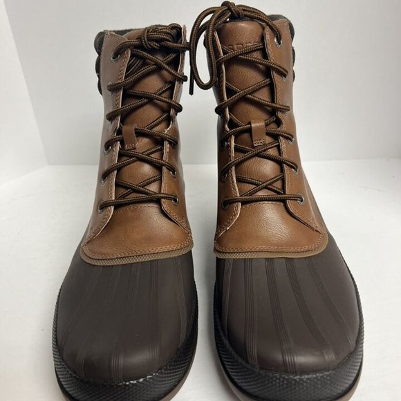 Sperry Mens Cold Bay Waterproof Boot Tan Size 9.5 M